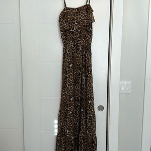 (NWOT) EXPRESS Cheetah Print Dress